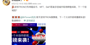 孙宇晨麾下BitTorrent和波场TRON强强联手，开始跨链互联新时代